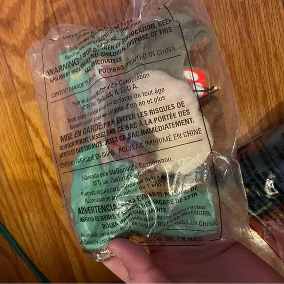 Claude the Crab Mini TY Beanie Baby - McDonald’s - Picture 2 of 3